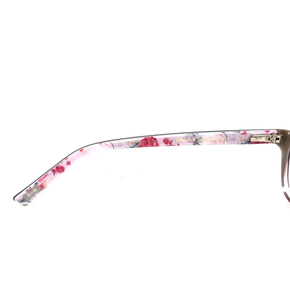 Ted Baker Eyeglasses Frames B966 PUR Purple Gradient Cat Eye Full Rim 49-15-135